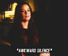 Awkward Silence Stare GIF - Awkward Silence Stare Holly Marie Combs GIFs
