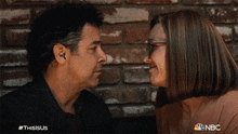 Kissing Miguel Rivas GIF - Kissing Miguel Rivas Rebecca Pearson GIFs