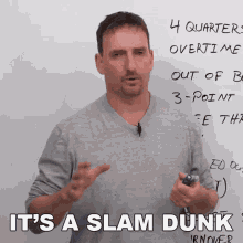 Its A Slam Dunk Adam GIF - Its A Slam Dunk Adam Engvid GIFs