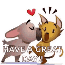 Have A Great Day Kiss GIF