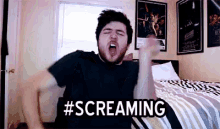 Screaming Olanrogers GIF - Screaming Olanrogers Youtube GIFs
