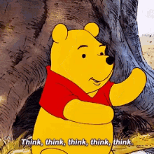 Pooh Think GIF - Pooh Think Winnie The Pooh GIFs