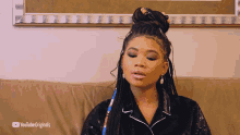 There You Go Storm Reid GIF - There You Go Storm Reid Hello2021a New Years Eve Celebration GIFs