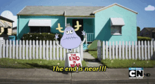The Amazing World Of Gumball Gary Hedges GIF - The Amazing World Of Gumball Gary Hedges The End Is Near GIFs
