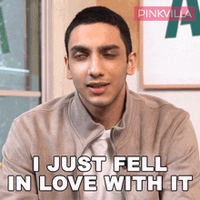 I Just Fell In Love With It Vedang Raina GIF - I Just Fell In Love With It Vedang Raina Pinkvilla GIFs