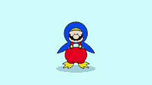 Mario Super Plushy Adrian GIF - Mario Super Plushy Adrian Club Penguin GIFs