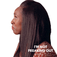 Im Not Freaking Out Sara Sticker - Im Not Freaking Out Sara Virgins Stickers