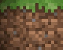 Minecraft Grass Block GIF