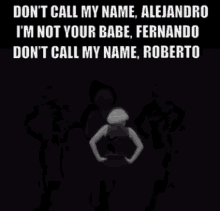 Lady Gaga Alejandro GIF - Lady Gaga Alejandro Dont Call My Name GIFs