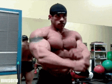 Bodybuilder Muscle GIF - Bodybuilder Muscle Muscles GIFs