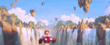 The Super Mario Bros Movie Mario Kart GIF