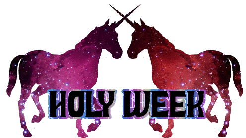 Holy Week Holy Week Unicorns Sticker - Holy Week Holy Week Unicorns Holy Week Unicorn Stickers