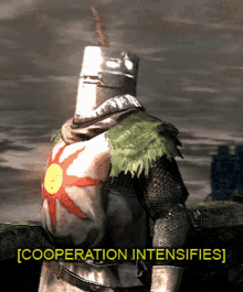 Jolly Cooperation Solaire GIF - Jolly Cooperation Solaire Dark Souls GIFs