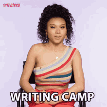 Writing Camp Camp GIF - Writing Camp Camp Writing GIFs