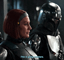 The Mandalorian This Is Going Nowhere GIF - The Mandalorian This Is Going Nowhere Bo Katan Kryze GIFs