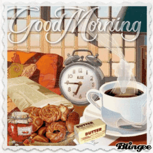 Good Morning Alarm Clock GIF