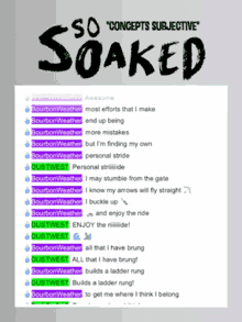 So Soaked Chat GIF