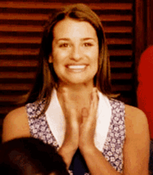 Glee Rachel Berry GIF - Glee Rachel Berry Excited GIFs
