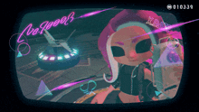 a video game screen shows a squid holding a gun and says " x days "
