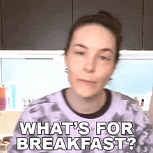 Whats For Breakfast Cristine Raquel Rotenberg GIF - Whats For Breakfast Cristine Raquel Rotenberg Simply Nailogical GIFs