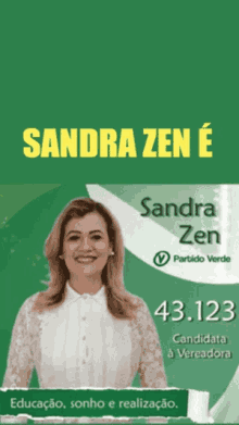 sandra zen renova%C3%A7%C3%A3o pv elei%C3%A7%C3%A3o
