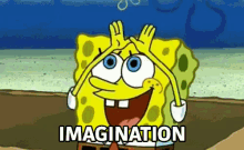 Spongebob Squarepants Imagination GIF - Spongebob Squarepants Spongebob Imagination GIFs
