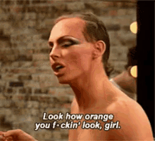 Orange Makeup GIF - Orange Makeup Ru Pauls Drag Race GIFs