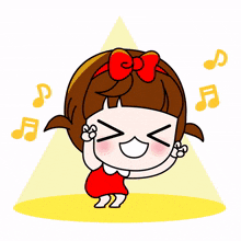 girl cute dance joy happy