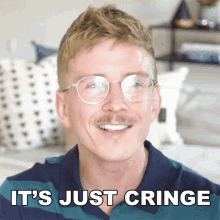 Its Just Cringe Tyler Oakley GIF - Its Just Cringe Tyler Oakley Cringey GIFs