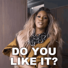 Do You Like It Laverne Cox GIF - Do You Like It Laverne Cox Do You Love It GIFs