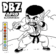 Dbz Afro GIF - Dbz Afro Fighter GIFs