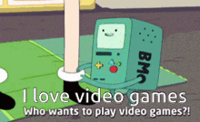 Adventure Time Bmo GIF - Adventure Time Bmo I Love Video Gaming GIFs