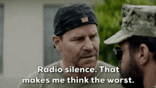 Radio Silence That Makes Me Think The Worst GIF - Radio Silence That Makes Me Think The Worst Seal Team GIFs