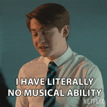 I Have Literally No Musical Ability Nick Nelson GIF - I Have Literally No Musical Ability Nick Nelson Kit Connor GIFs