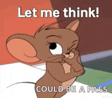 Thinking Think About It GIF