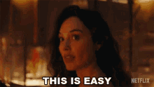 This Is Easy The Bishop GIF - This Is Easy The Bishop Gal Gadot GIFs