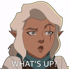 whats up pike trickfoot ashley johnson the legend of vox machina how are you