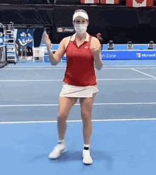 anastasia pavlyuchenkova dancing stole my moves tennis wta