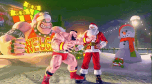 Zangief Street Fighter GIF - Zangief Street Fighter Santa GIFs