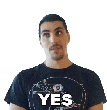 Yes Rudy Ayoub Sticker - Yes Rudy Ayoub Yeah Stickers