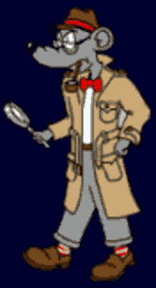 Detective Mouse GIF - Detective Mouse Police GIFs