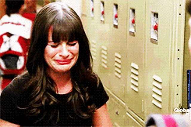 Glee Rachel Berry GIF Glee Rachel Berry Crying Discover Share GIFs