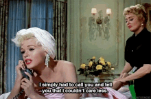 jayne mansfield idc sarcastic i couldnt care less