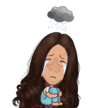depressed raining crying sad lonely
