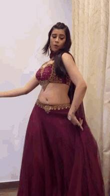 Sareefans Saree Romance Blouse Hot Dance Aunty GIF