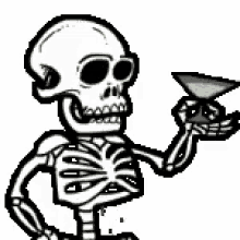 Skeleton Drink GIF - Skeleton Drink GIFs