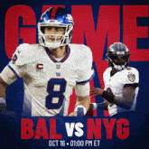 New York Giants Vs. Baltimore Ravens Pre Game GIF - Nfl National Football League Football League GIFs