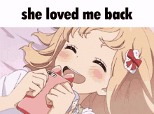 She Loves Me Anime Happy GIF - She Loves Me Anime Happy Anime Relationship GIFs
