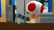 Smg4 Toad GIF - Smg4 Toad Empty Milk Carton GIFs