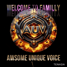 an ad for awsome unique voice by tenada